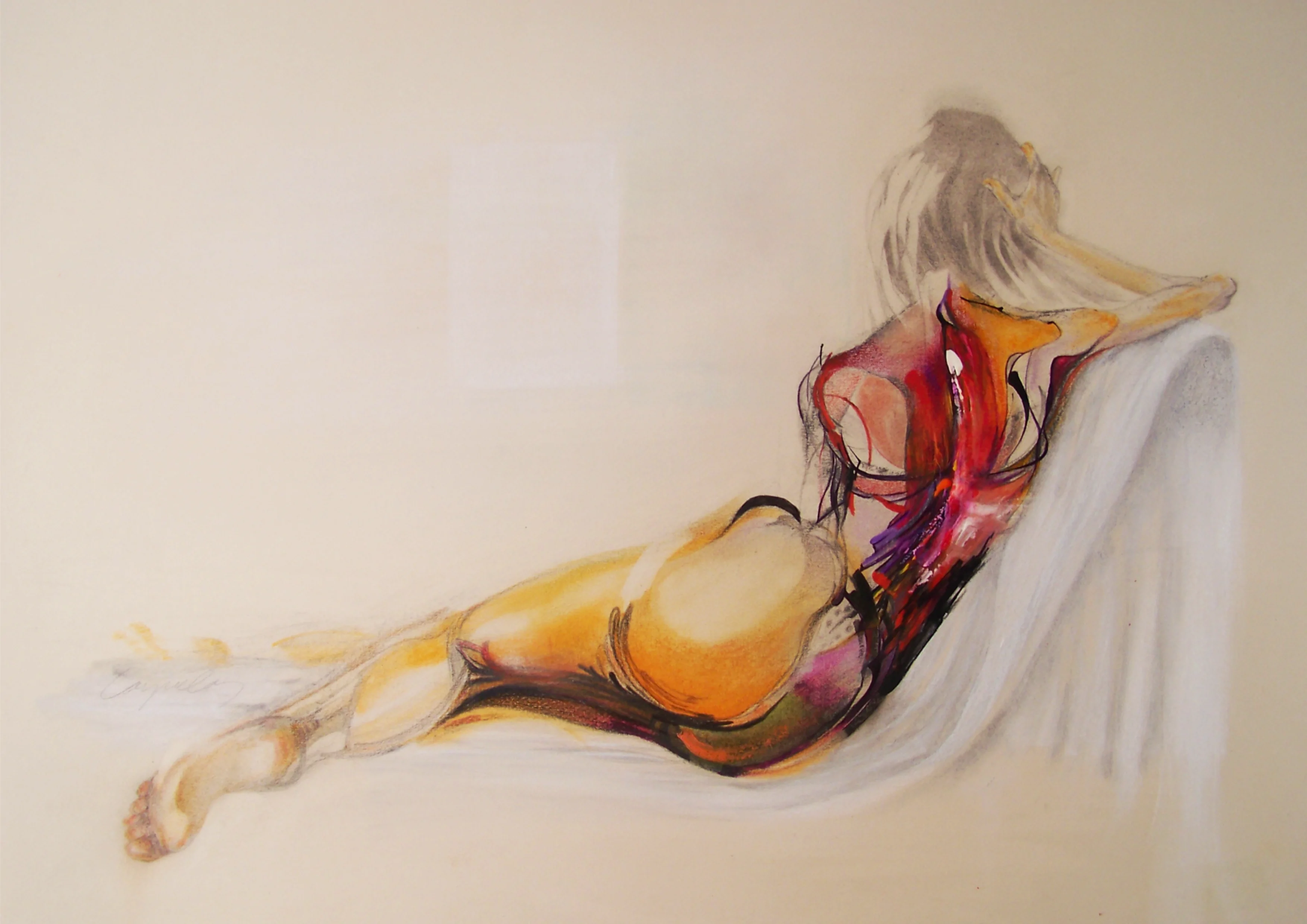 Técnica mixta. 50x65cm